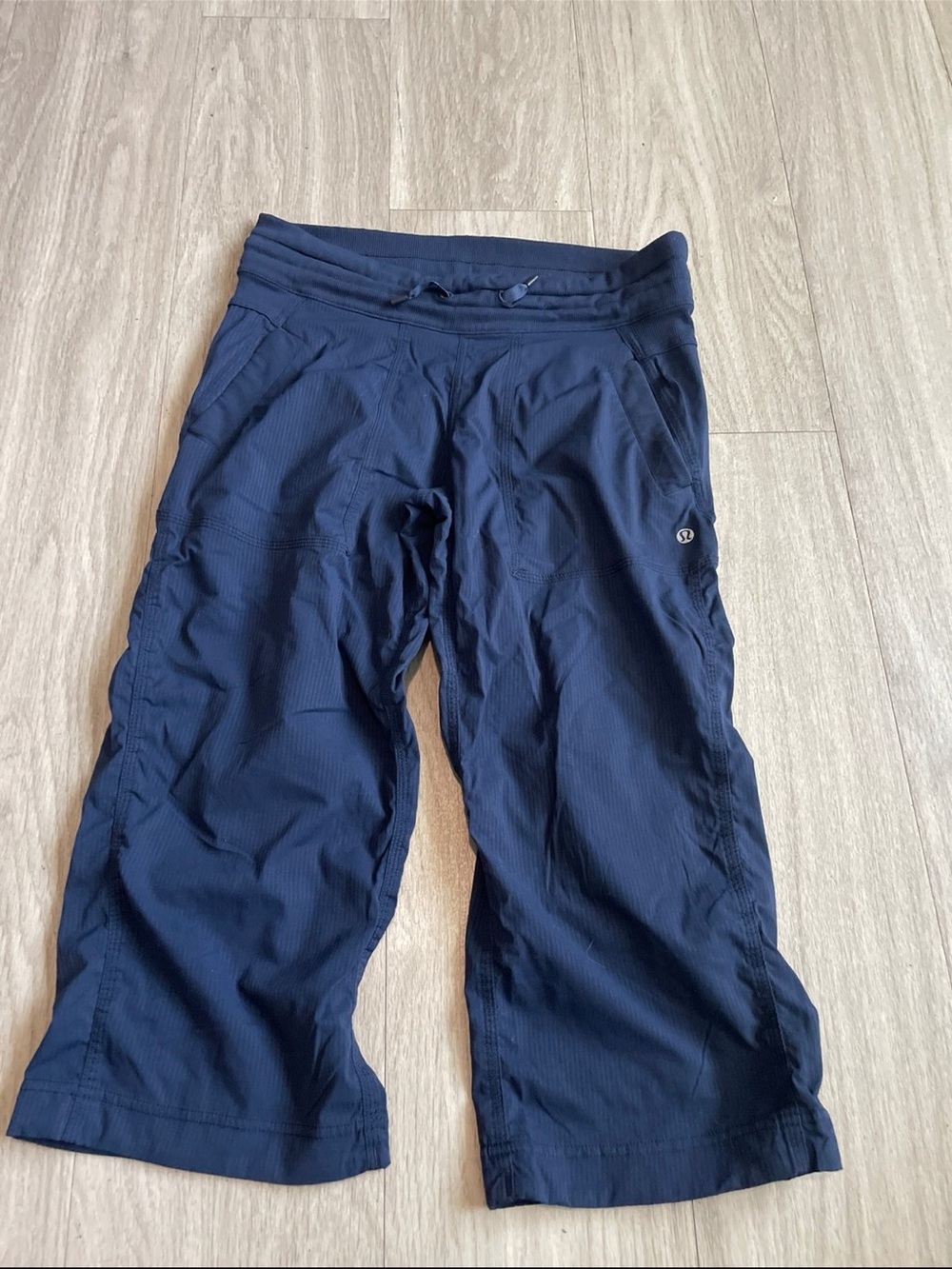 lululemon athletica Navy Cropped Performance Pants